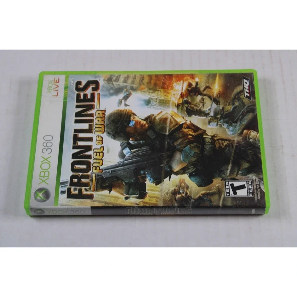 Frontlines: Fuel of War (Microsoft Xbox 360, 2008) Authentic, tested